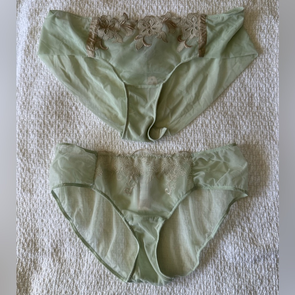 Victoria’s Secret panties with embroidery